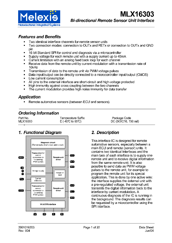 MLX16303_4141781.PDF Datasheet
