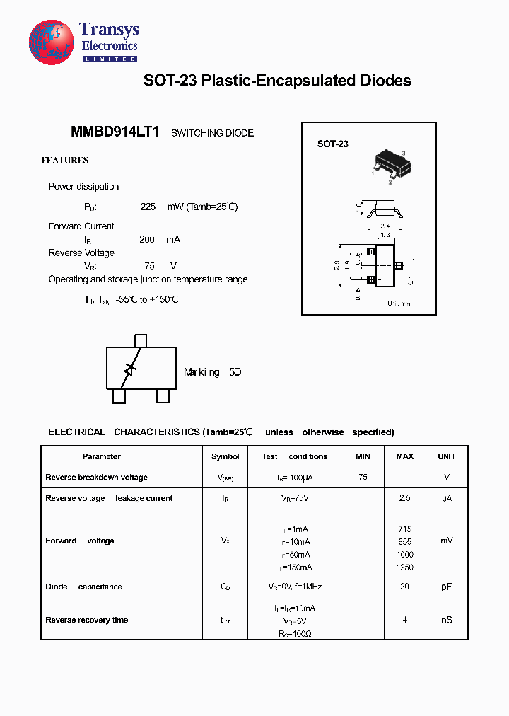 MMBD914LT1_4144114.PDF Datasheet
