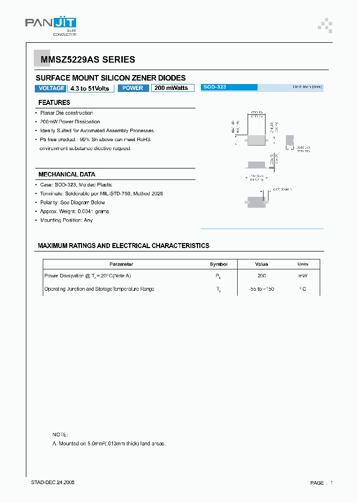 MMSZ5229AS_4157303.PDF Datasheet