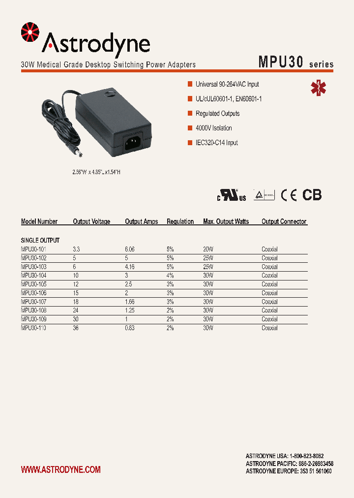 MPU30-101_4134094.PDF Datasheet