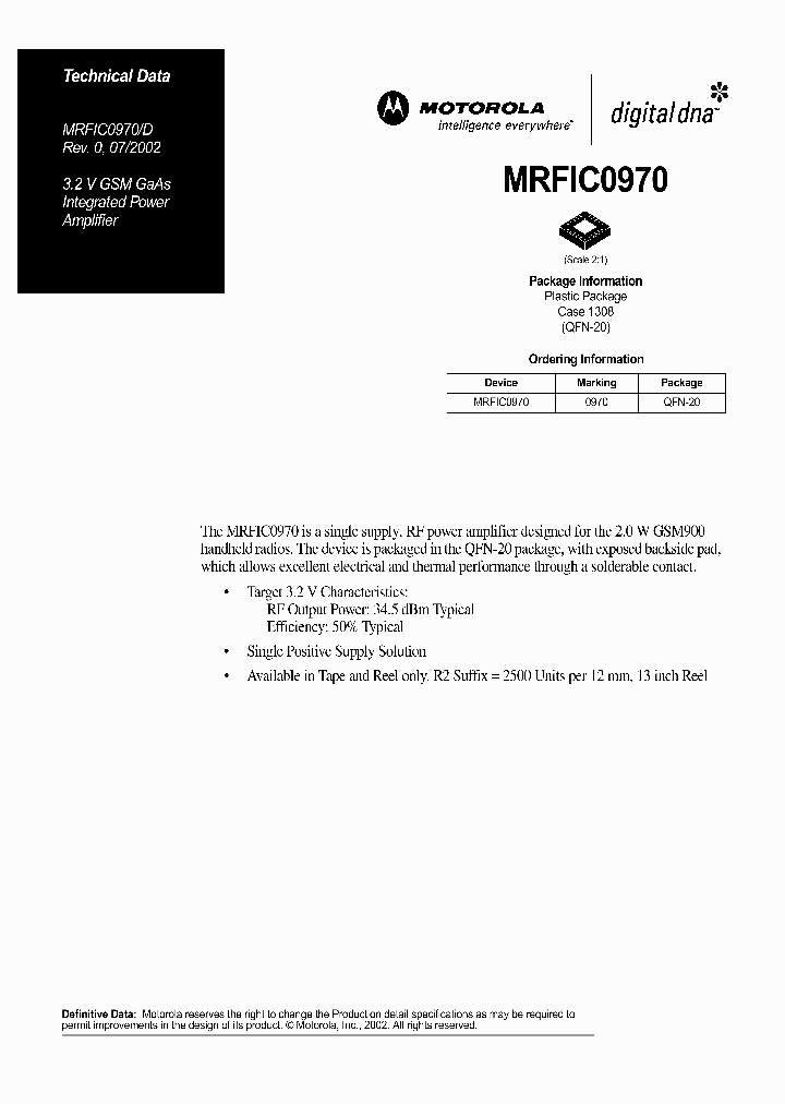 MRFIC0970_4100028.PDF Datasheet