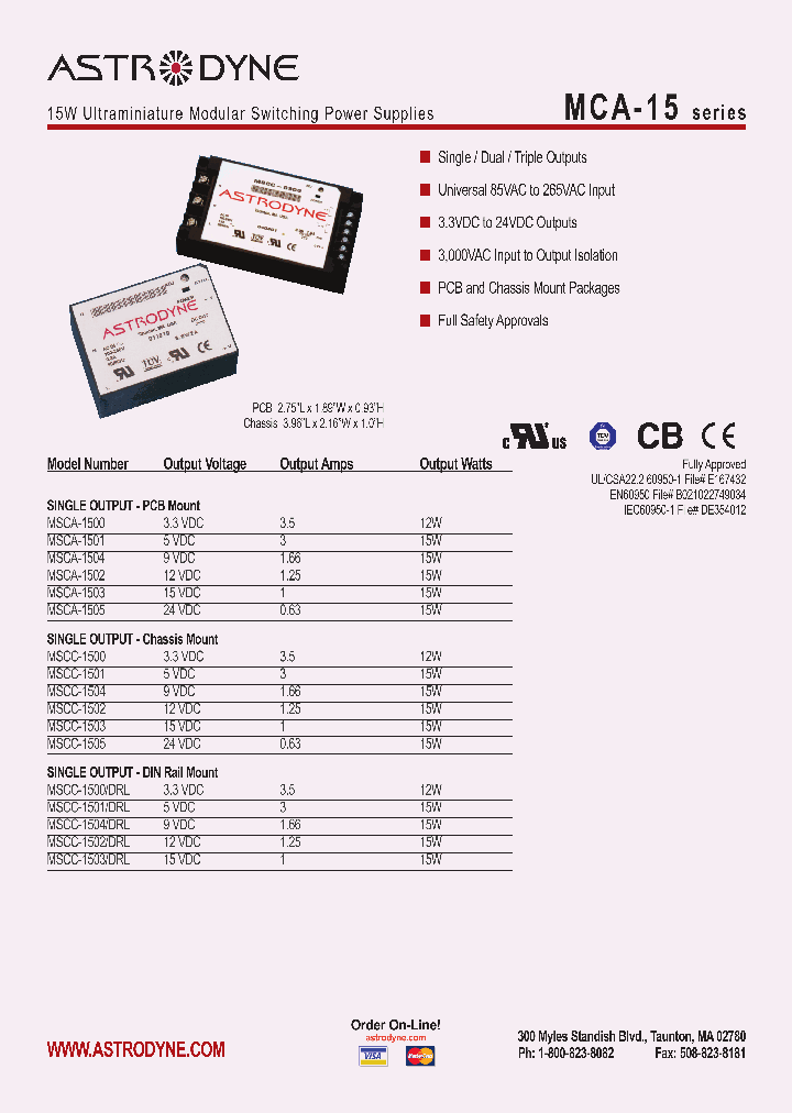 MSCA-1500_4134310.PDF Datasheet