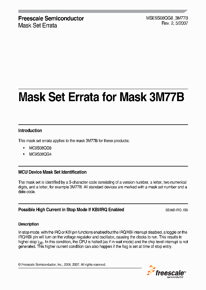 MSE9S08QG8_4116079.PDF Datasheet
