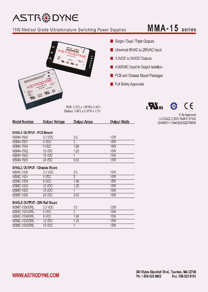 MSMA-1500_4134077.PDF Datasheet