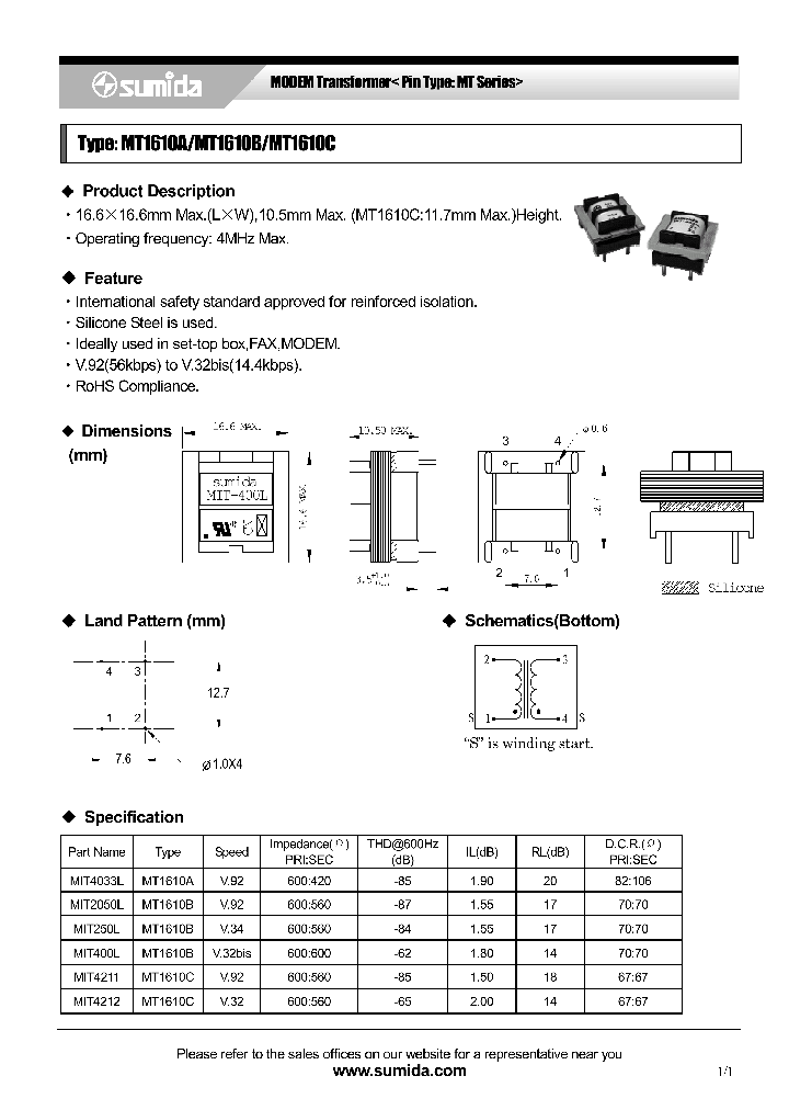 MT1610A_4136704.PDF Datasheet