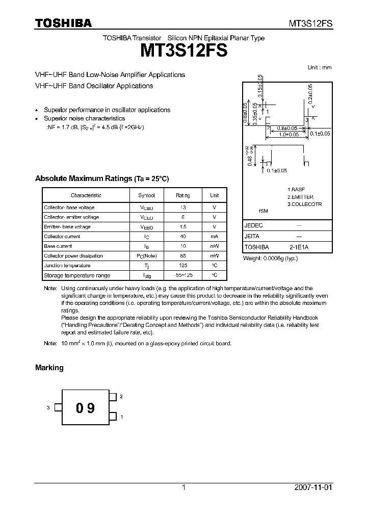 MT3S12FS_4125506.PDF Datasheet