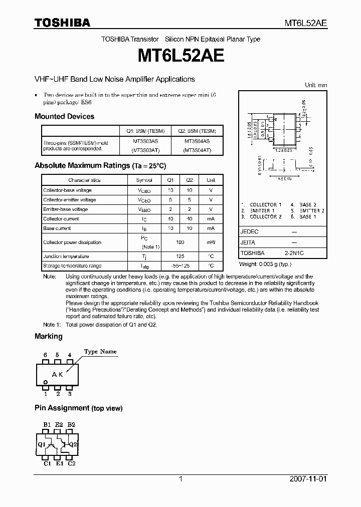 MT6L52AE_4125413.PDF Datasheet
