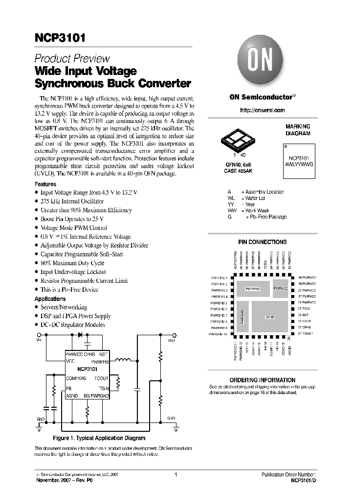 NCP3101_4112401.PDF Datasheet