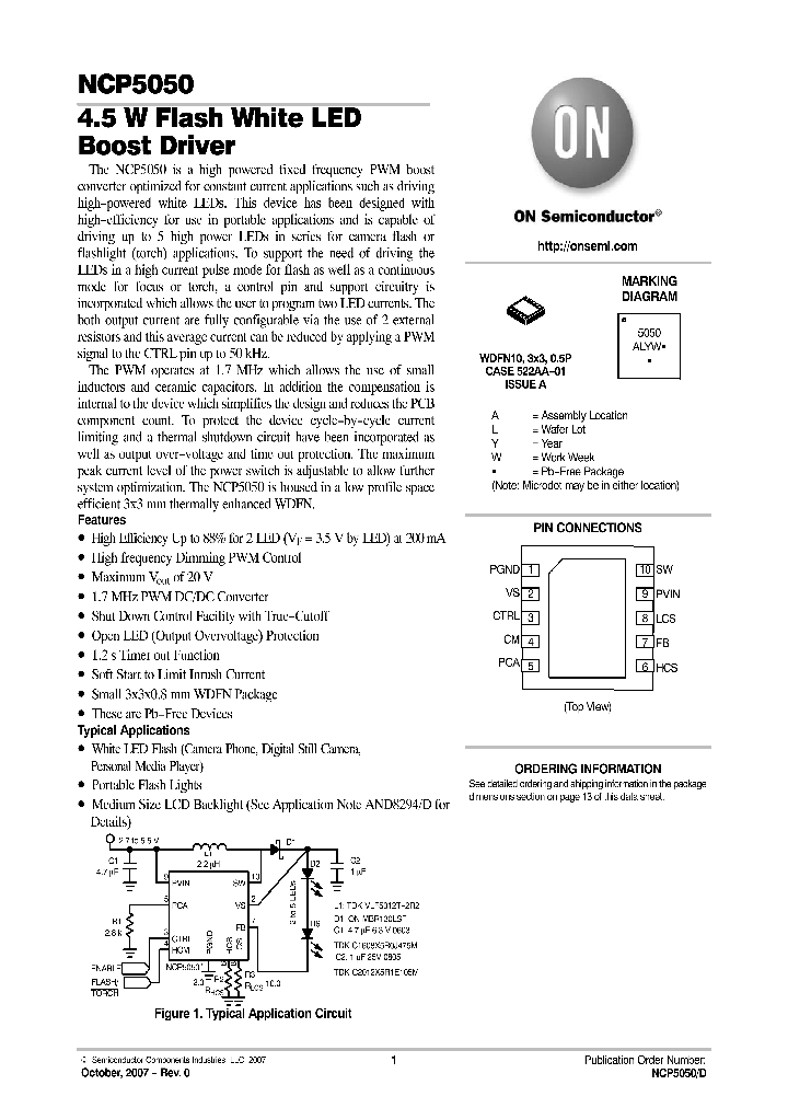 NCP5050MTTXG_4127552.PDF Datasheet