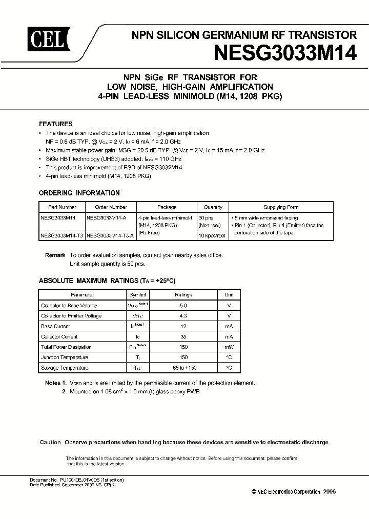 NESG3033M14_4147783.PDF Datasheet
