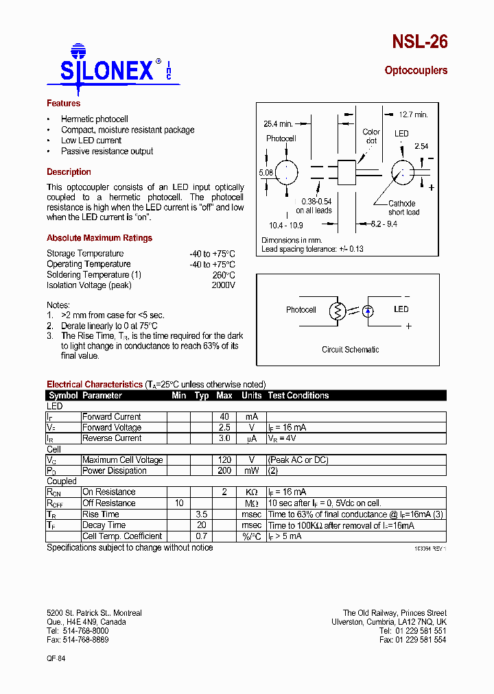 NSL-26_4123703.PDF Datasheet