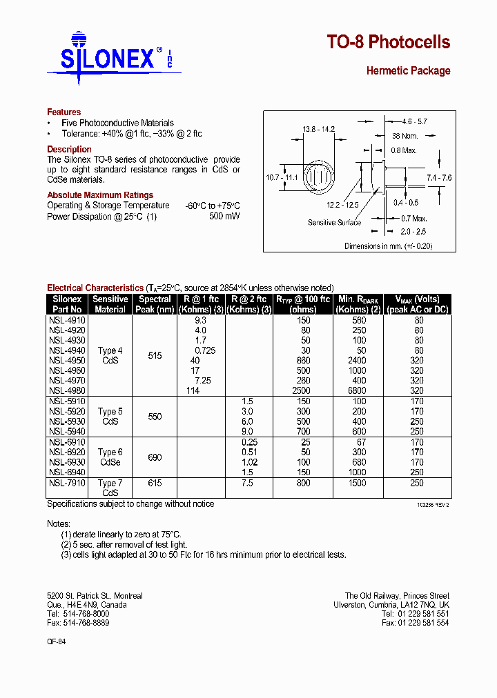 NSL-4940_4123670.PDF Datasheet