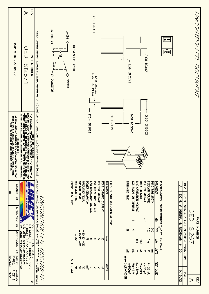 OED-SI2671_4130425.PDF Datasheet