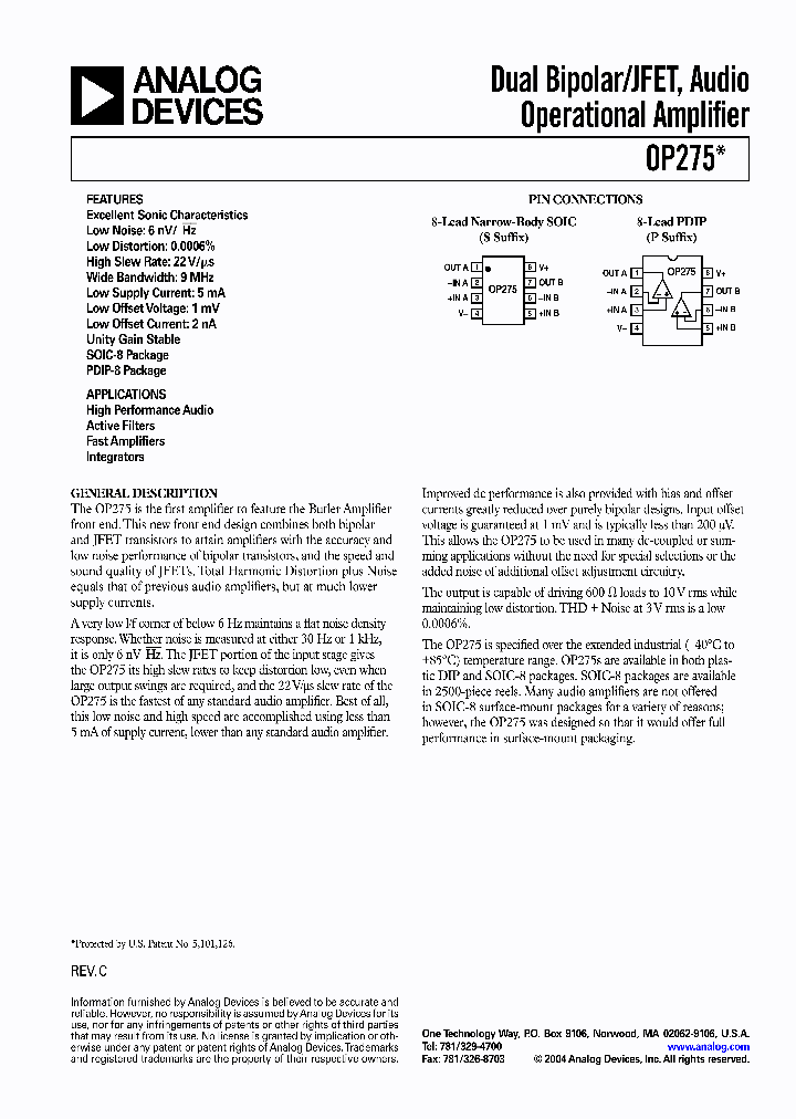 OP27504_4139730.PDF Datasheet