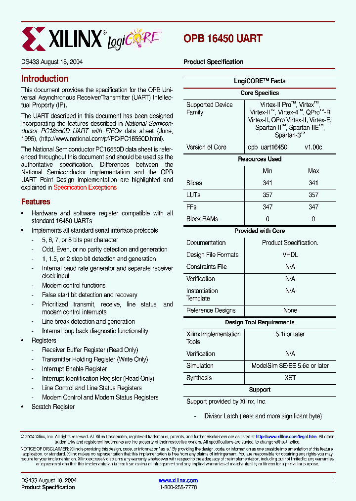 OPB16450UART_4132475.PDF Datasheet