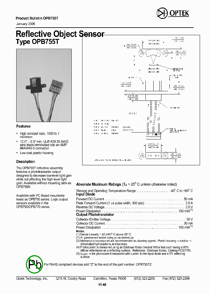 OPB755T_4116242.PDF Datasheet