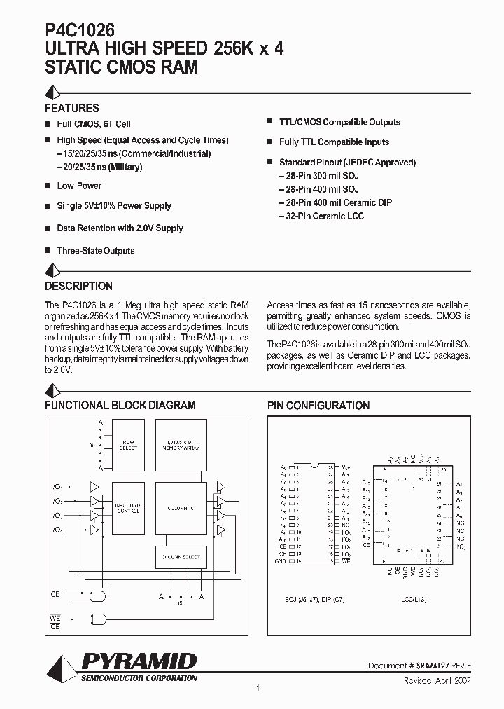 P4C1026-25J4C_4149332.PDF Datasheet