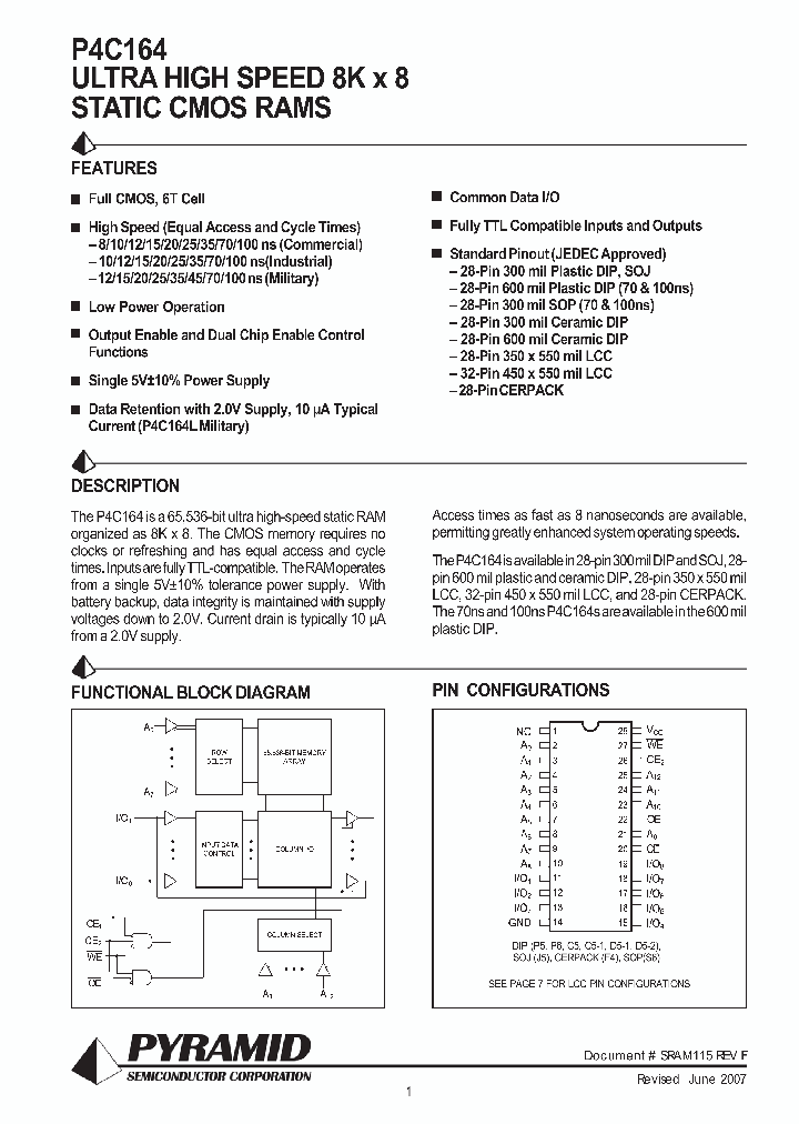 P4C164-8DWMBLF_4152890.PDF Datasheet