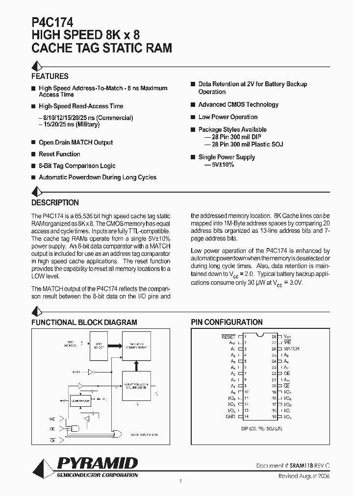 P4C174-12CMB_4153330.PDF Datasheet