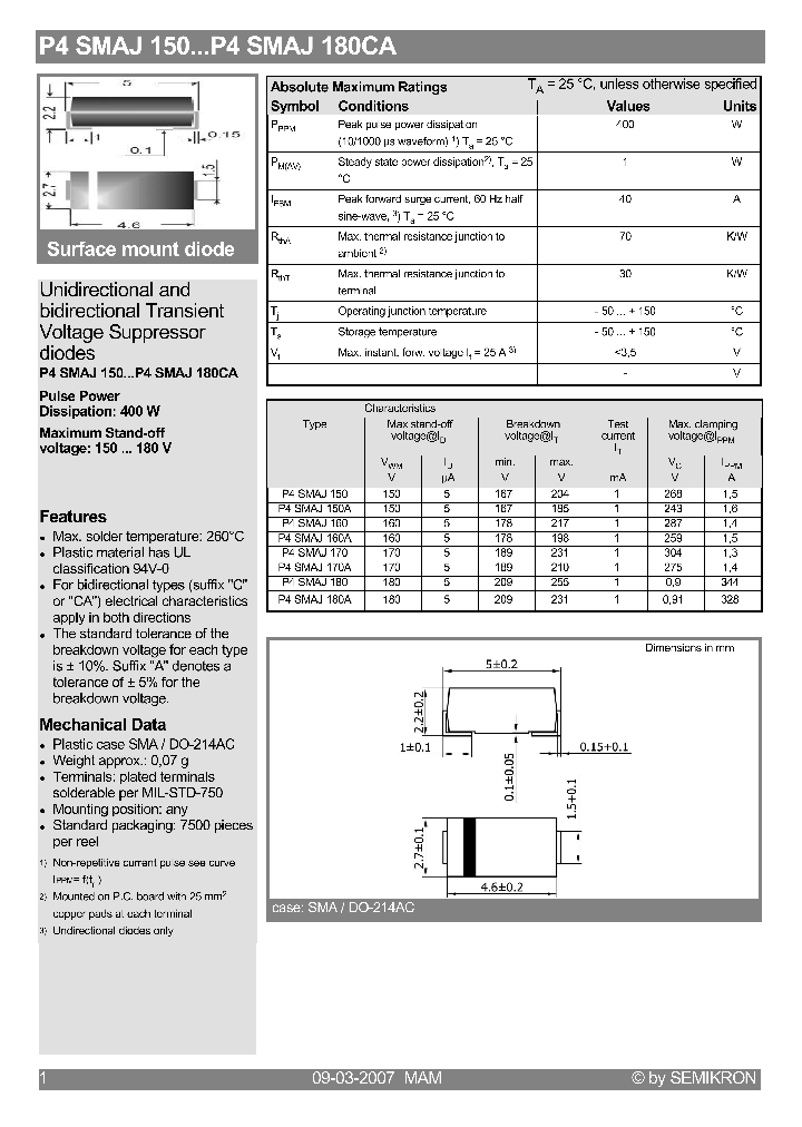 P4SMAJ15007_4123424.PDF Datasheet