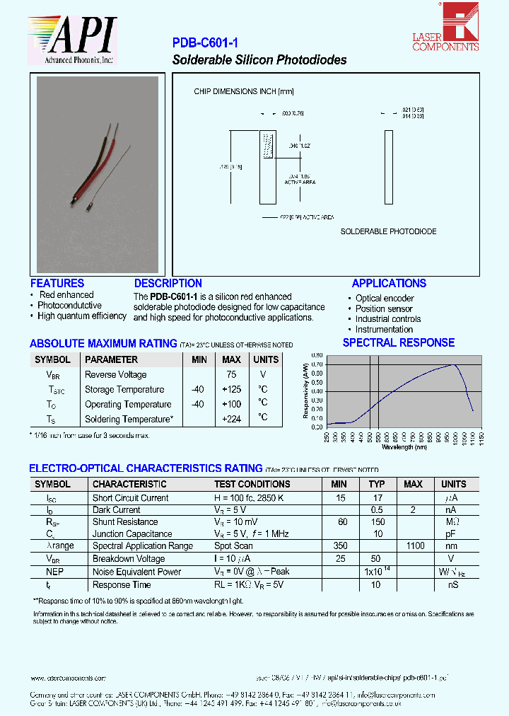 PDB-C601-1_4120185.PDF Datasheet