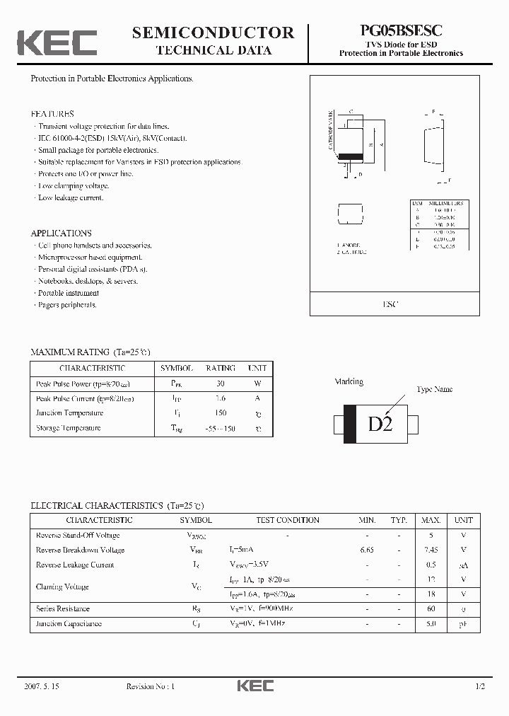PG05BSESC_4160362.PDF Datasheet