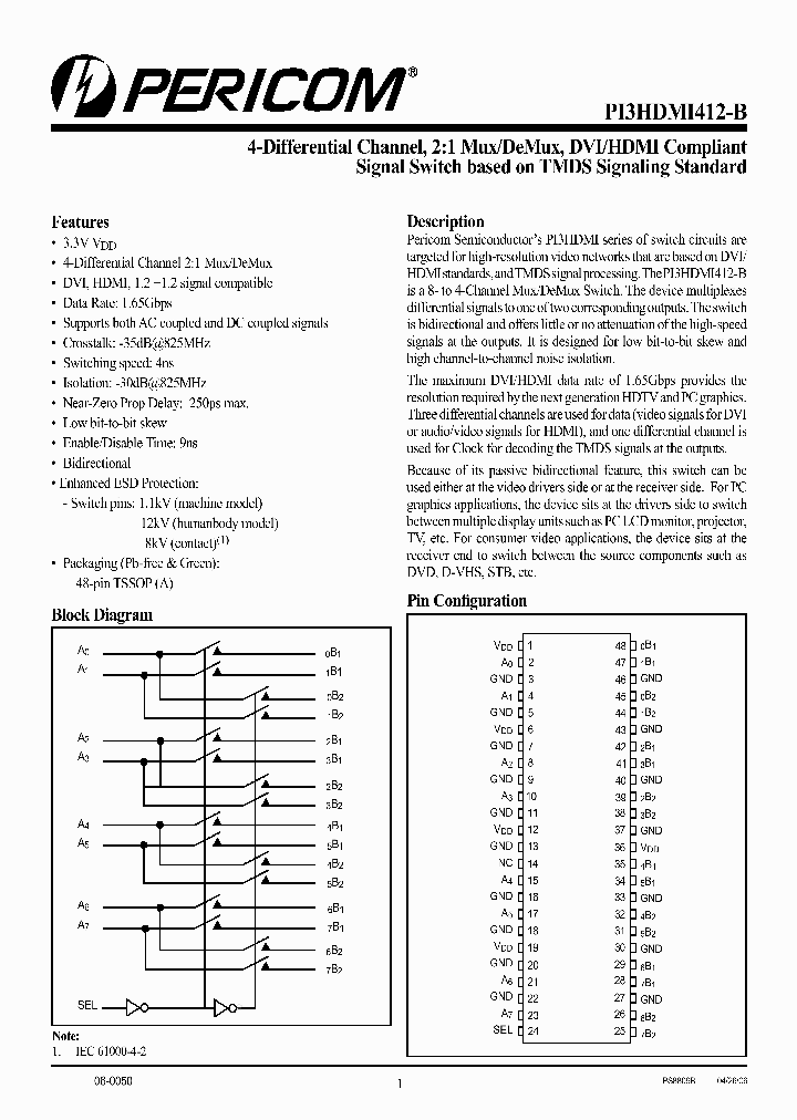 PI3HDMI412-BAE_4117993.PDF Datasheet