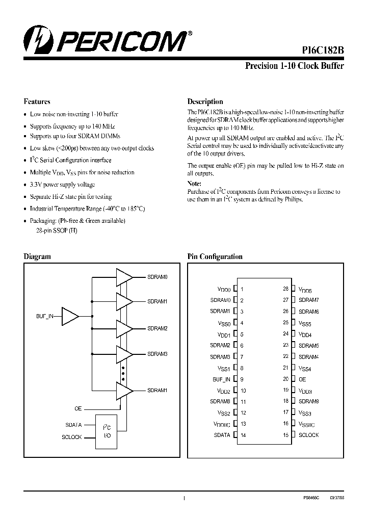 PI6C182BH_4122179.PDF Datasheet