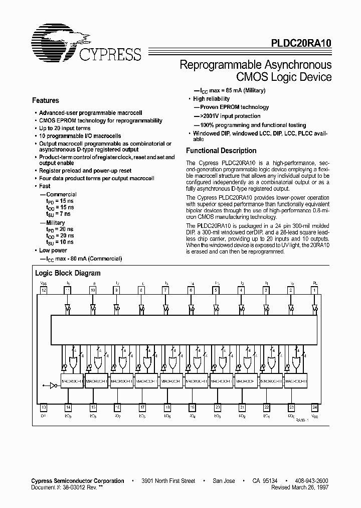 PLDC20RA10_4146749.PDF Datasheet
