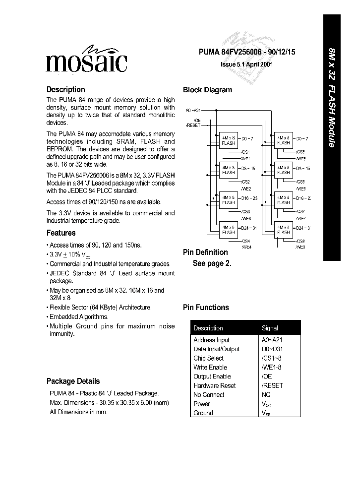 PUMA84FV256006I-12_4117955.PDF Datasheet