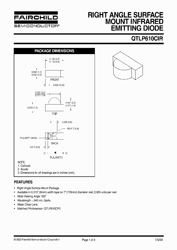 QTLP610CIR_4126291.PDF Datasheet