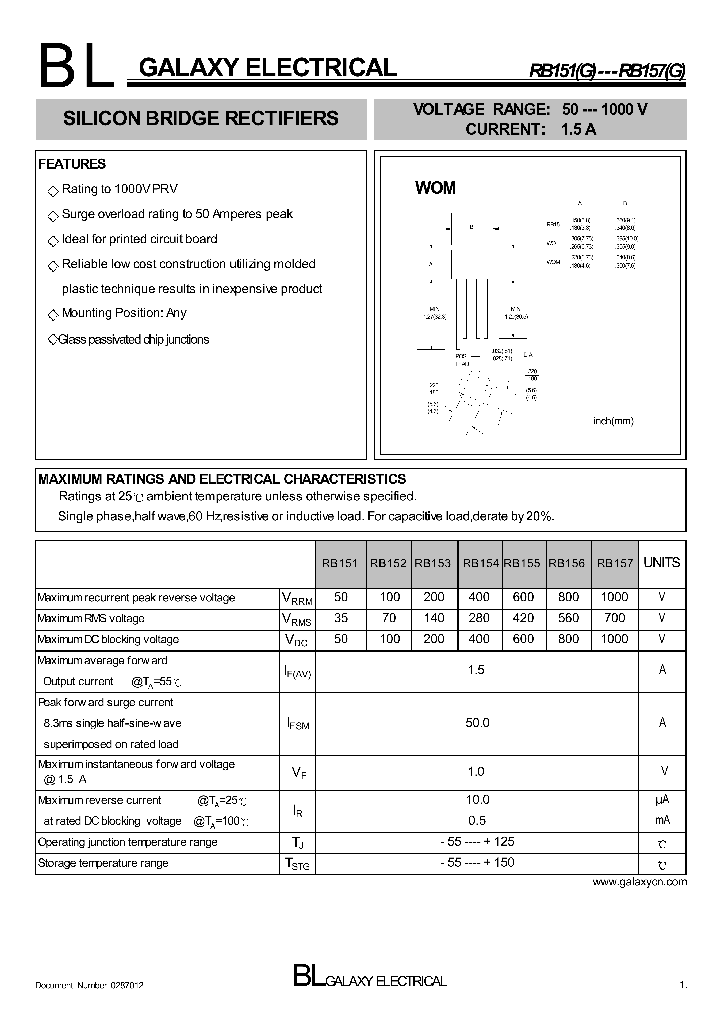 RB151_4146487.PDF Datasheet