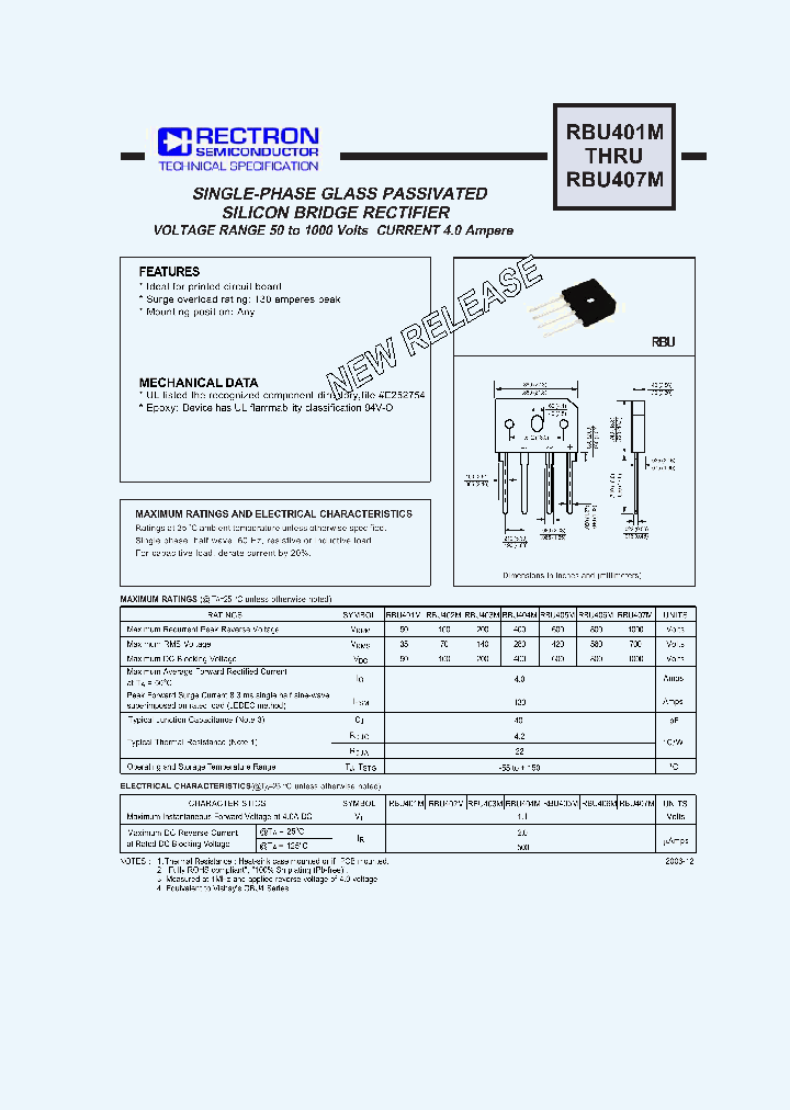 RBU401M_4152774.PDF Datasheet
