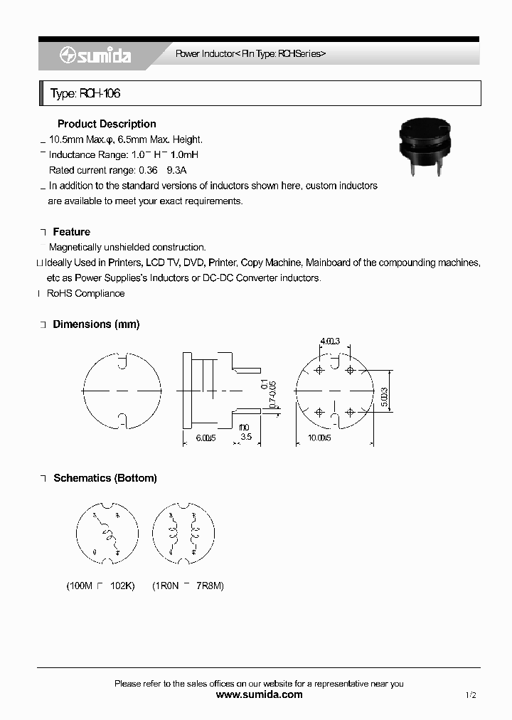 RCH106NP-1R8M_4136632.PDF Datasheet