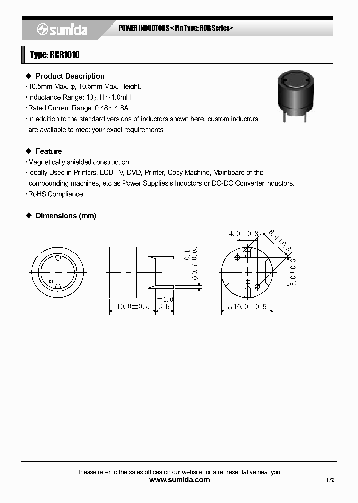 RCR1010_4117247.PDF Datasheet
