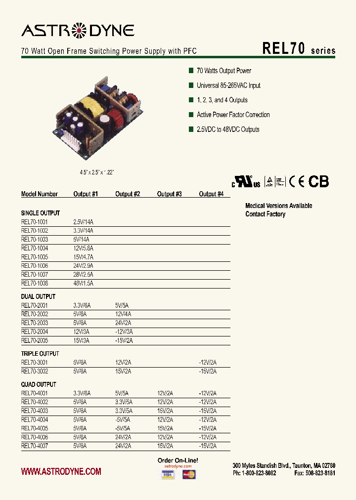 REL70-1001_4133915.PDF Datasheet