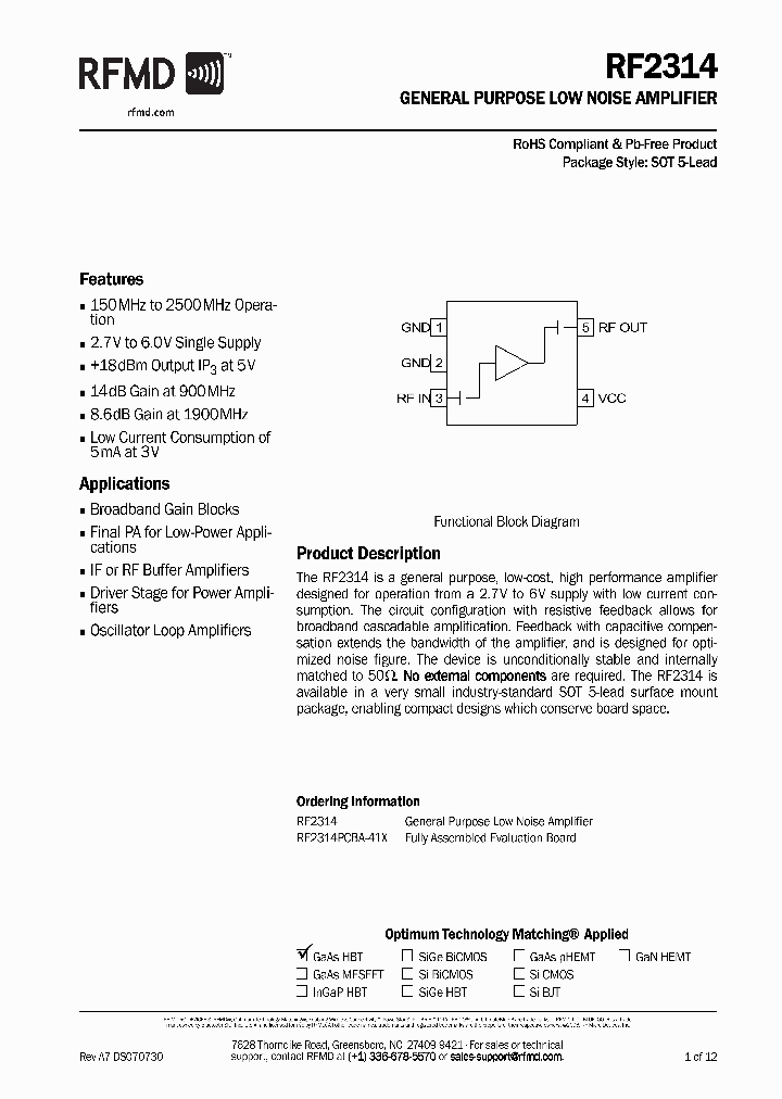RF2314PCBA-41X_4140184.PDF Datasheet