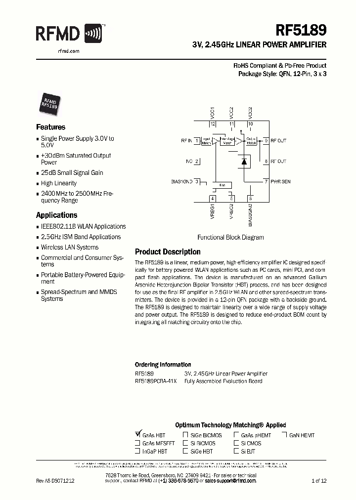 RF5189PCBA-41X_4140710.PDF Datasheet