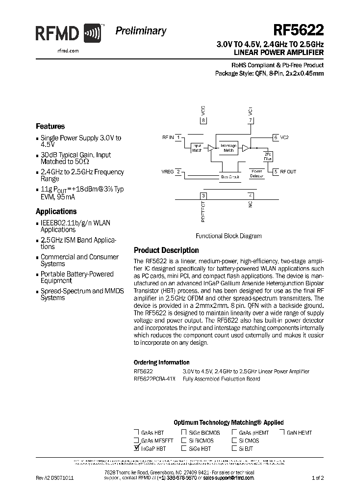 RF5622PCBA-41X_4140707.PDF Datasheet