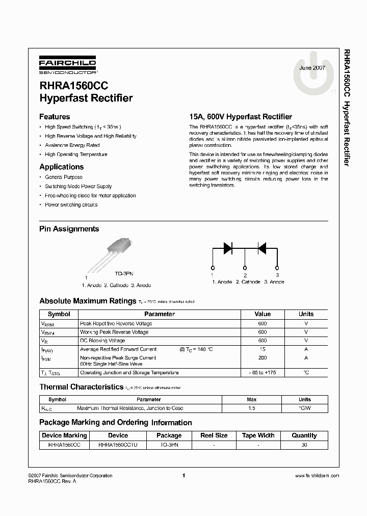 RHRA1560CCTU_4120148.PDF Datasheet