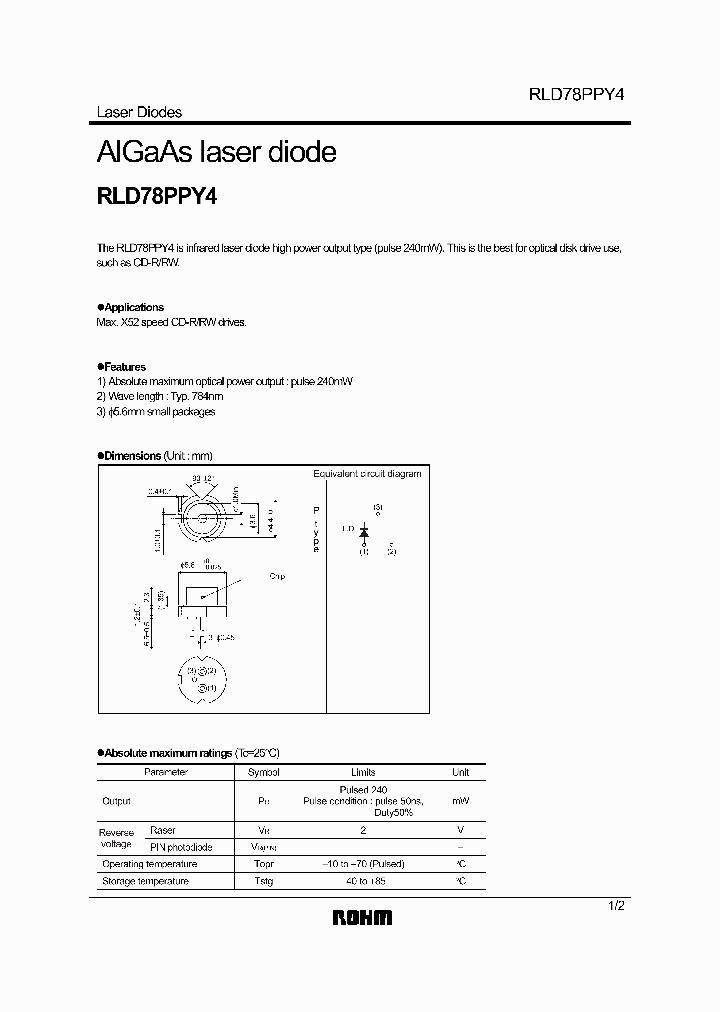 RLD78PPY4_4126961.PDF Datasheet