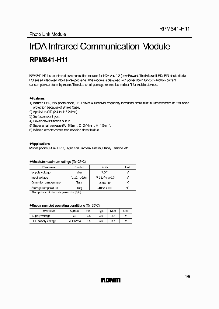 RPM841-H11_4126958.PDF Datasheet