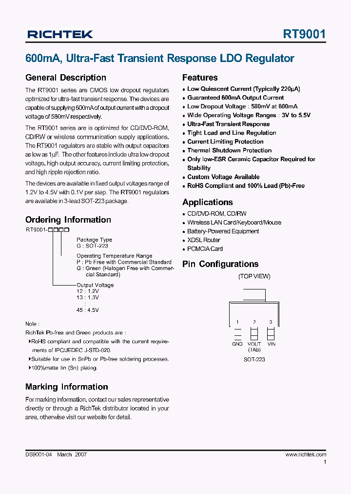RT9001-45PG_4121118.PDF Datasheet