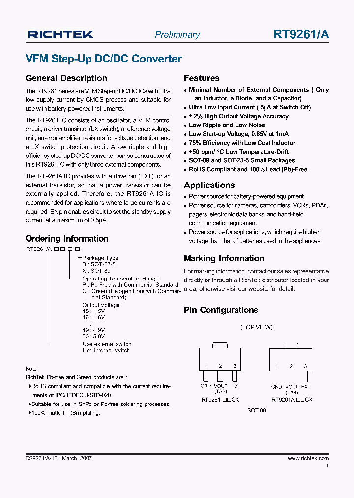 RT9261-15GB_4102692.PDF Datasheet