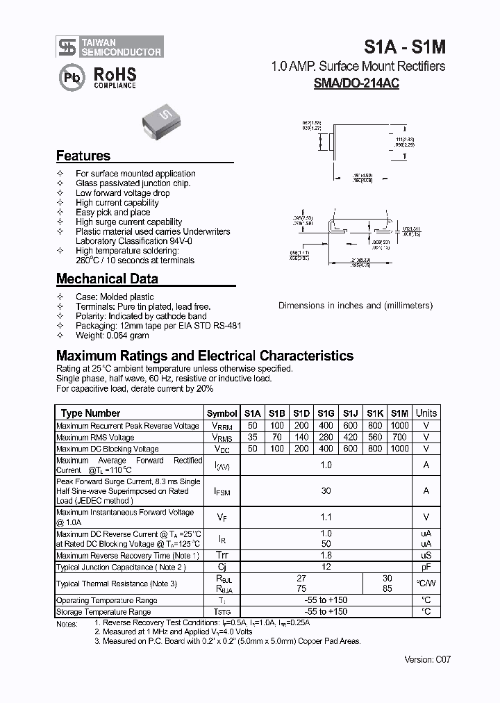 S1J_4109511.PDF Datasheet
