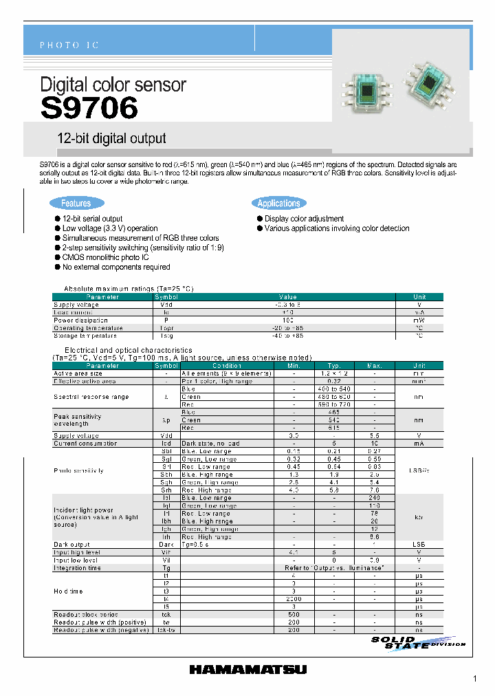 S9706_4149231.PDF Datasheet