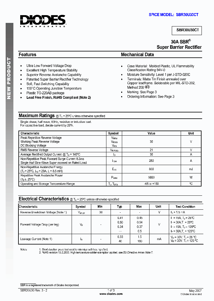 SBR30U30CT_4128899.PDF Datasheet
