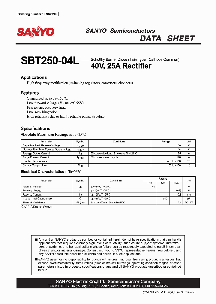 SBT250-04L_4103837.PDF Datasheet