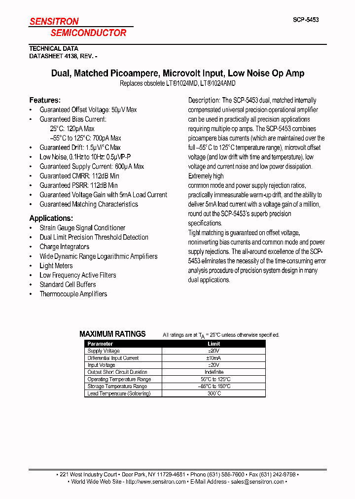 SCP-5453_4124779.PDF Datasheet