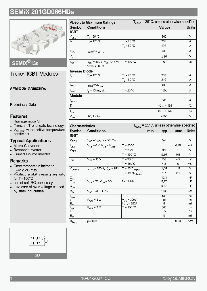 SEMIX201GD066HDS07_4150067.PDF Datasheet